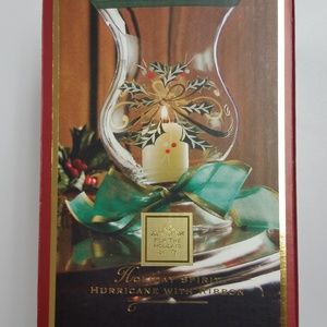 Holiday Hurricane Lamp